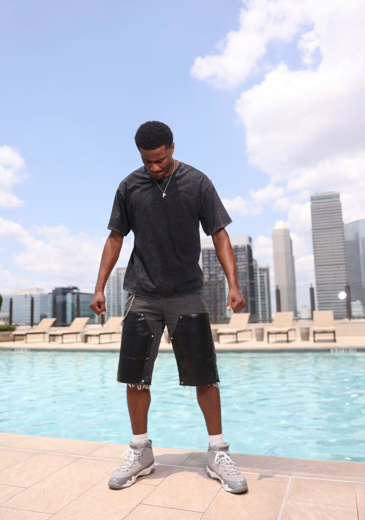 Blacksmith Panel Jorts - Crafted Resilience Forged like Steel