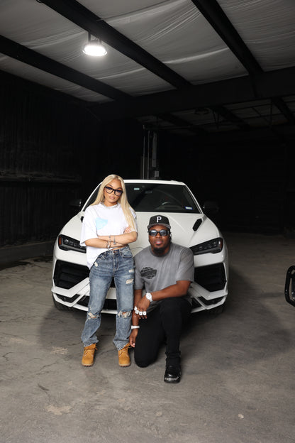 Smoke Signal - Acid wash Grey with Black Logo (Edgy and mysterious)