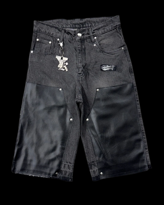 Blacksmith Panel Jorts - Crafted Resilience Forged like Steel